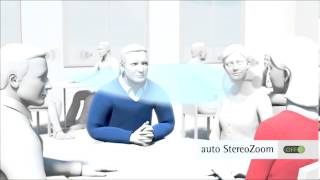 Phonak auto StereoZoom Animation [upl. by Wettam]