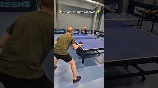 No mercy serve receives pingpong tabletennis [upl. by Novyat]