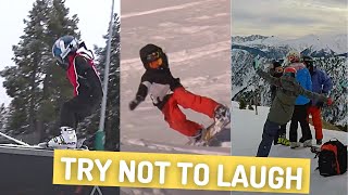 FUNNIEST Kids Skiing FAILS TRY NOT TO LAUGH 2022  Ski and Snowboard Compilation Fails [upl. by Lozano]