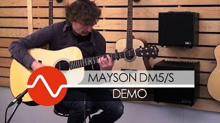 Mayson DM5S Smart Concept guitar DEMO [upl. by Verla]