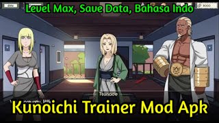 Kunoichi Trainer Mod Apk Latest Version Unlimited Money Save Data Level Max Bahasa Indonesia [upl. by Aerdnael339]