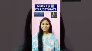 Instrumentation Unit Quick Tip for CSIR  GATE  DBT JRF  Biodotcom  shorts ytshort [upl. by Kirbee]