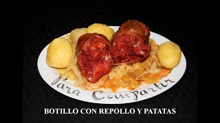 Botillo con Repollo y Patatas [upl. by Hymen]