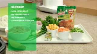 Chicken Fried Rice  Knorr Recipes With Chef Fregz [upl. by Amehr506]