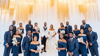 Best Luxurious Congolese Wedding Herve  Jumess Highlight Melbourne Australia [upl. by Nosna]