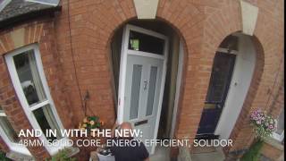 Solidor Composite Front Door Installation [upl. by Broida115]