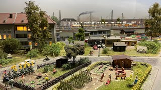 Besuch der Fürther Miniaturwelten  Größte Modelleisenbahn Anlage Süddeutschlands H0 Eisenbahn [upl. by Eldin]