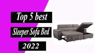 Top 5 best Sleeper Sofa Bed in 2022 [upl. by Esserac]