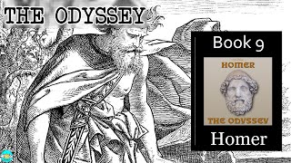 The Odyssey  Book 9 🎧 Audiobook with Scrolling Text 📖 Ion VideoBook [upl. by Ahtelra]