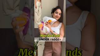 Meesho Finds under 650 😲 💖  ytshorts shorts meeshohaul [upl. by Eirameinna]