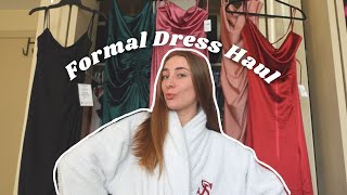 Help Me Pick A Formal Dress Windsor Haul [upl. by Bogusz]