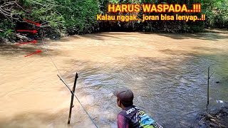 ASLI BIKIN JANTUNG BERDEBAR SAAT UJUNG JORAN BERGETAR DI TARIK IKAN [upl. by Liddy745]