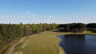 Mattaponi Springs Golf Club Drone Flyover [upl. by Fleisher100]