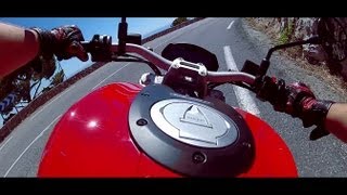 Ducati 796 Monster Termignoni test ride [upl. by Ttemme]