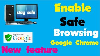 How to Turn on Safe Browsing filter in Google Chrome pc 2023 [upl. by Aehsila272]