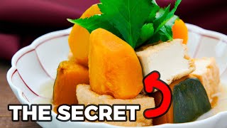 How To Cook Kabocha Squash Japanese Style Nimono Recipe [upl. by Cello]