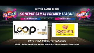 SONEPAT SAMAJ PREMIER LEAGUE SSPL11 AUCTION [upl. by Adnohsal]