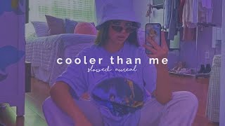 mike posner  cooler than me slowed  reverb [upl. by Albertina]