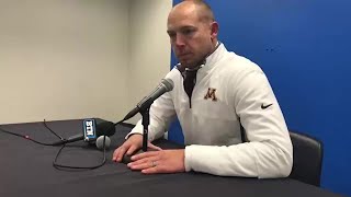 Press Conference PJ Fleck on 1710 Loss at Iowa [upl. by Kutzer457]