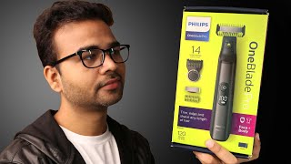 This is my favourite Trimmer  Philips QP655015 OneBlade Pro Trimmer Review in English abhishekKreview [upl. by Aziar]