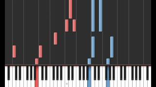 Tutorial Sadness and Sorrow Piano from Naruto Hakus Death Scene [upl. by Aurilia390]