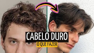 CABELO DURO como dar um jeito em dois passos [upl. by Seppala]