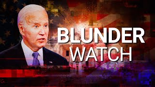 BIDENS BLUNDERS Presidents shocking week of gaffes [upl. by Attelliw]