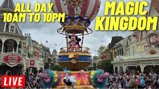 🔴 LIVE Magic Kingdom Sunday for rides shows parades and Fireworks at Walt Disney World 6302024 [upl. by Moffitt]