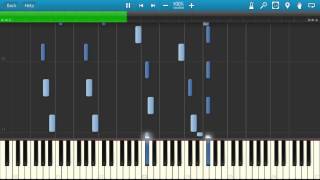 Assassin  Alemanda in F Minor Piano Tutorial [upl. by Ettevets]