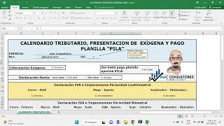 ✅ DESCARGA NUESTRO CALENDARIO TRIBUTARIO PERSONALIZADO EMPRESAS 2023 [upl. by Irvin]