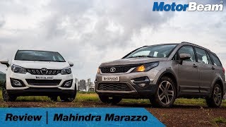 Mahindra Marazzo Review  Tata Hexa Better  MotorBeam [upl. by Persse84]