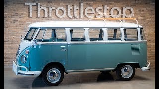 1963 Volkswagen 15Window Micro Bus Deluxe [upl. by Carline]