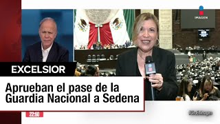 Guardia Nacional pasará a la Sedena diputados aprueban reforma por mayoría calificada [upl. by Alisia]