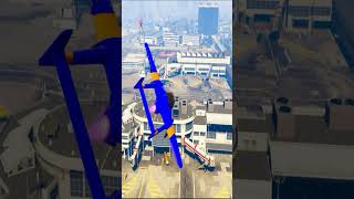 1000000000 Lego Spiderman Plane Crash Challenge gta5 shotrs [upl. by Dyke]