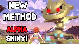 How to Hunt 25 Shiny Alpha Pokemon in Legends Arceus NEW METHOD [upl. by Eibrik]