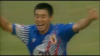 1992 AFC Asian Cup final ● Japan vs Saudi Arabia 10 Takuya Takagi [upl. by Inatirb946]