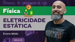 Eletricidade Estática  Física  Ensino Médio [upl. by Ahaelam]