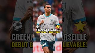 MASON GREENWOOD’S STUNNING DEBUT GOAL FOR MARSEILLE ⚽🔥 [upl. by Regor]