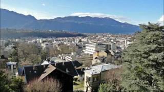 AixlesBains  Flânerie en Centre Ville accompagnée par Gabriel Fauré  Pavane [upl. by Teodor]