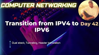 Transition from IPV4 to IPV6  Dual Stack  Tunneling  Header Translation  Computer Networks [upl. by Trini798]