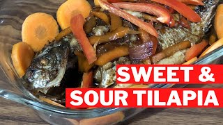 How to Cook Sweet amp Sour Tilapia VERY DELICIOUS [upl. by Atinniuq]