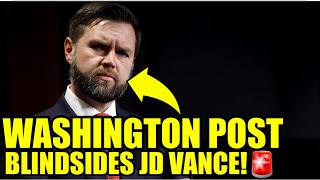 Washington Post LEAKS Incriminating TEXTS Sent By JD VANCE [upl. by Wendi]