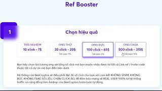Hướng dẫn sử dụng tính năng quảng bá link Ref Airdrop và invite Airdrop Bee Cryptos [upl. by Annahsor]