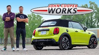 2022 MINI Cooper JCW Quick Review  Spicy But Pricey [upl. by Atlante410]