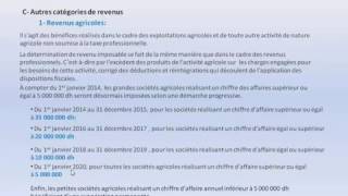 Fiscalité de lentreprise marocaine IR 4 4 Revenu agricol foncier capitaux mobilier [upl. by Durham]