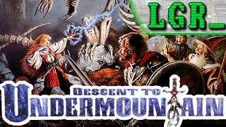 LGR  Descent To Undermountain  DOS PC Game Review [upl. by Slaby]