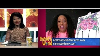 Ingrids World Ep128  Chimere Neal LCSW LISW Licensed Psychotherapy Owner of Canvas Dolls [upl. by Atteloc]