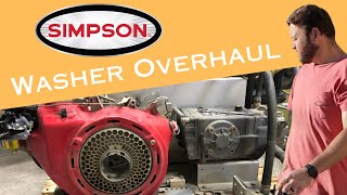 Simpson Pressure Washer Rebuild [upl. by Rydder986]