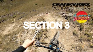 Crankworx Summer Series Super D Section 3  Matangi Station MTB  Alexandra Zealand [upl. by Amadus444]