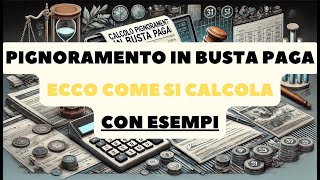 Pignoramento In Busta Paga Come Si Calcola Con Esempio [upl. by Royo]